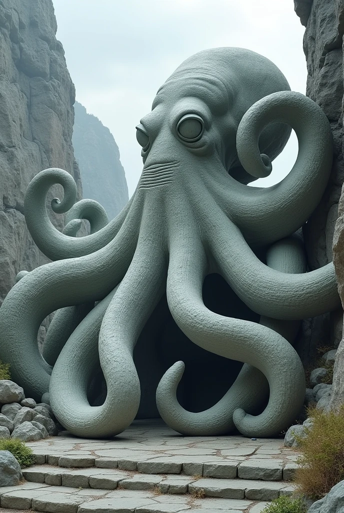 Stone octopus 