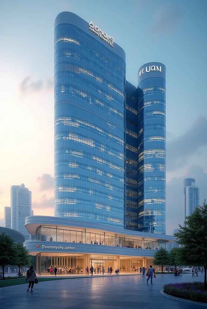 A tertiary hospital, named YAMAN Hospital. 
