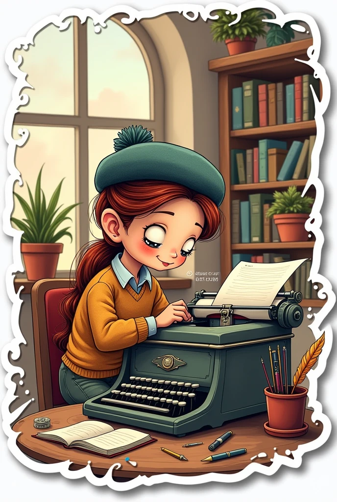 writing, Sticker maker,