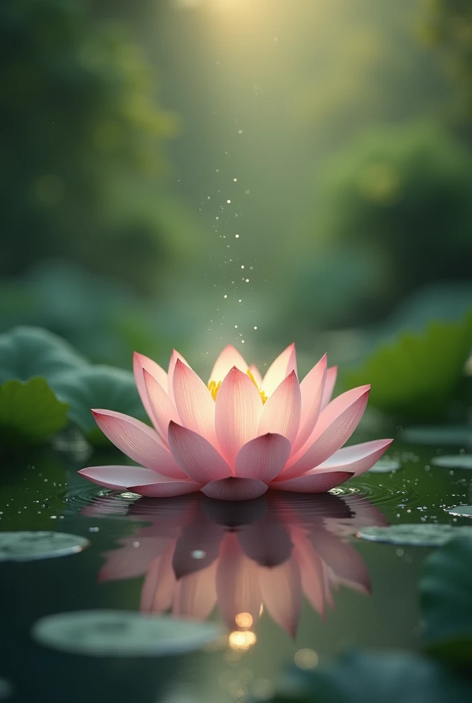 Enlightened meditation lotus natural medicine
