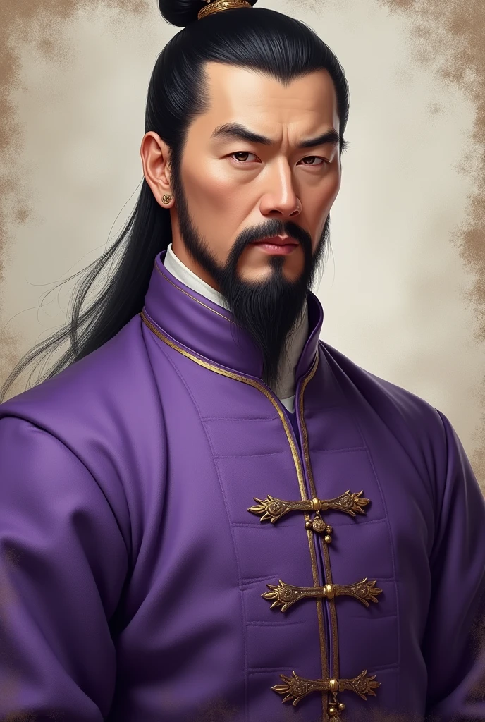Picture of Cao Cao in purple suit