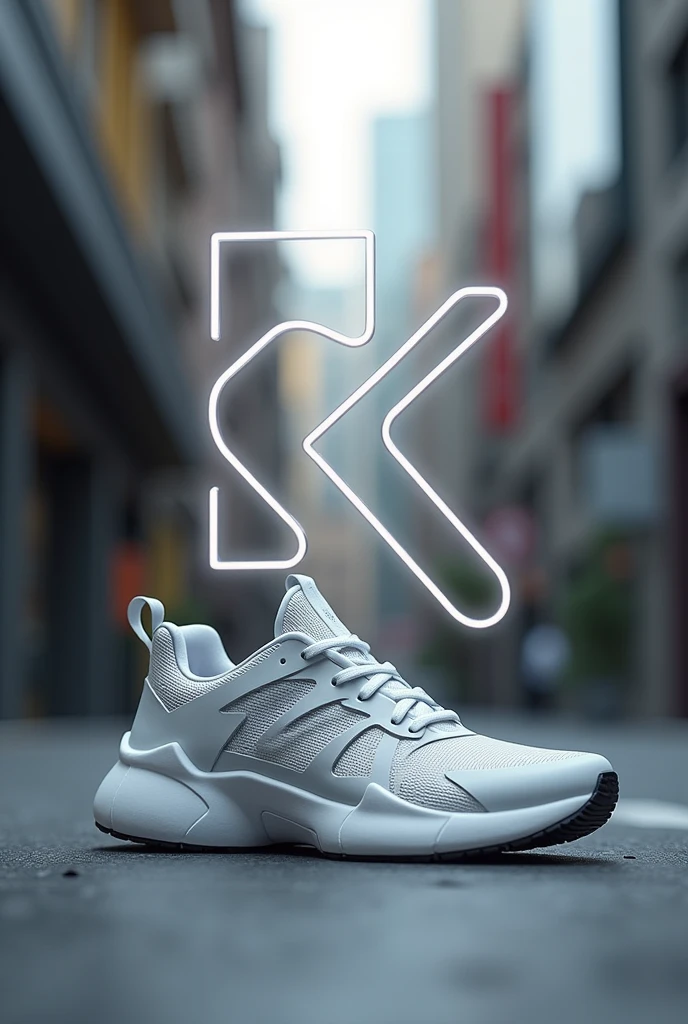 Create a logo for an urban sneaker company, with creative style, modern, urban, with the name KALOS