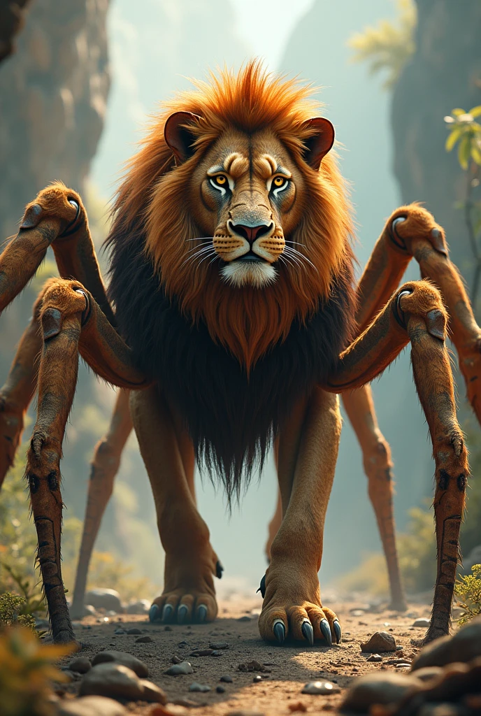 lion spider plus