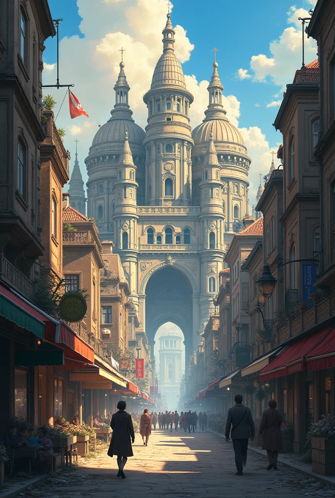 it deals with a city called Aglaura, In two times: that of the past (full of wealth, wonderful structures, everything prospers and everyone remembers it) and that of the present, which is the opposite (lacking everything and unhappy).
but no one remembers this or they don't want to remember
