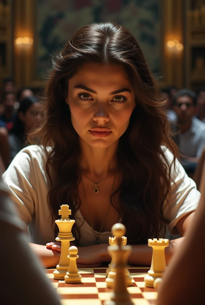 As an image of Ana Julieta Sevilla strong chess player of the fide