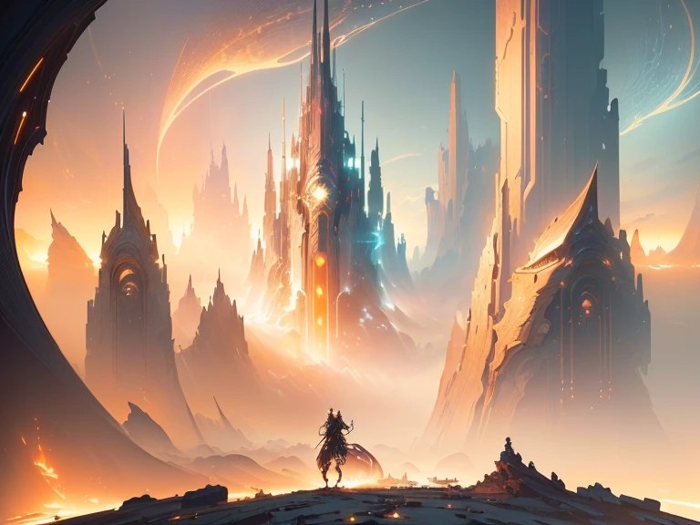 masterpiece, best quality, (extremely detailed CG unity 8k wallpaper), (best quality), (best illustration), (best shadow), absurdres, realistic lighting, (Abyss), beautiful detailed glow, art by PeterMohrBacher,