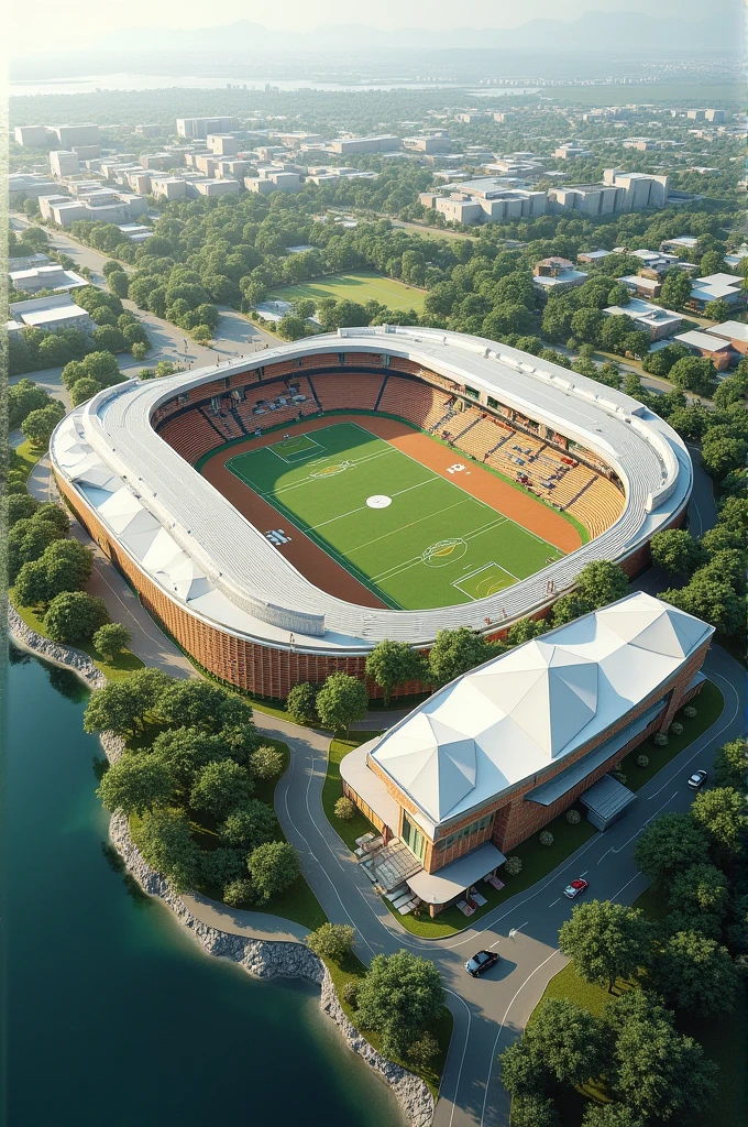 Master plan of sports complex