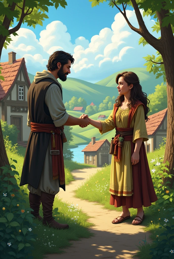 Page 7:
Ashwood villagers, seeing the success, realized their mistake. They apologized and joined forces with Brookdale.