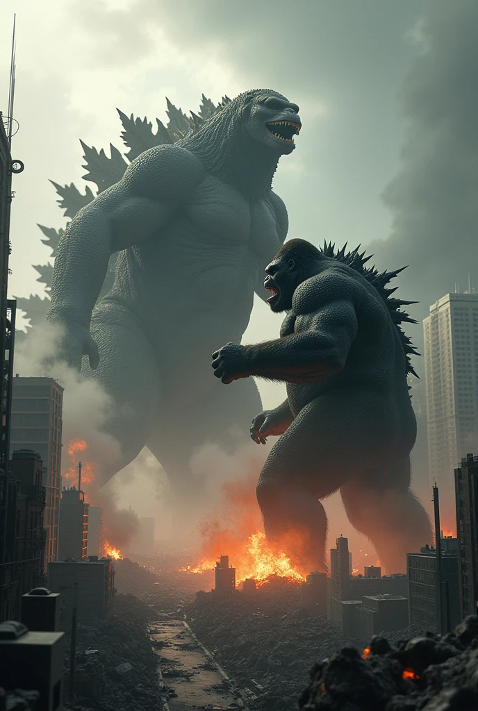 King kong plus godzilla 