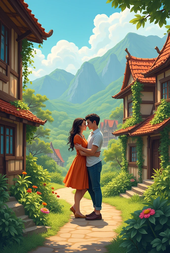 The two villages prospered together, sharing knowledge and resources. Sophia and Alex's friendship blossomed into love.