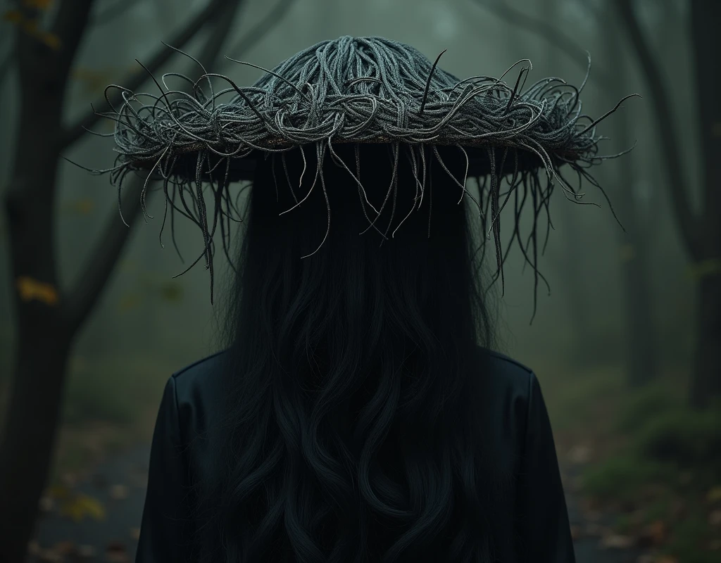 A hat made of human hair