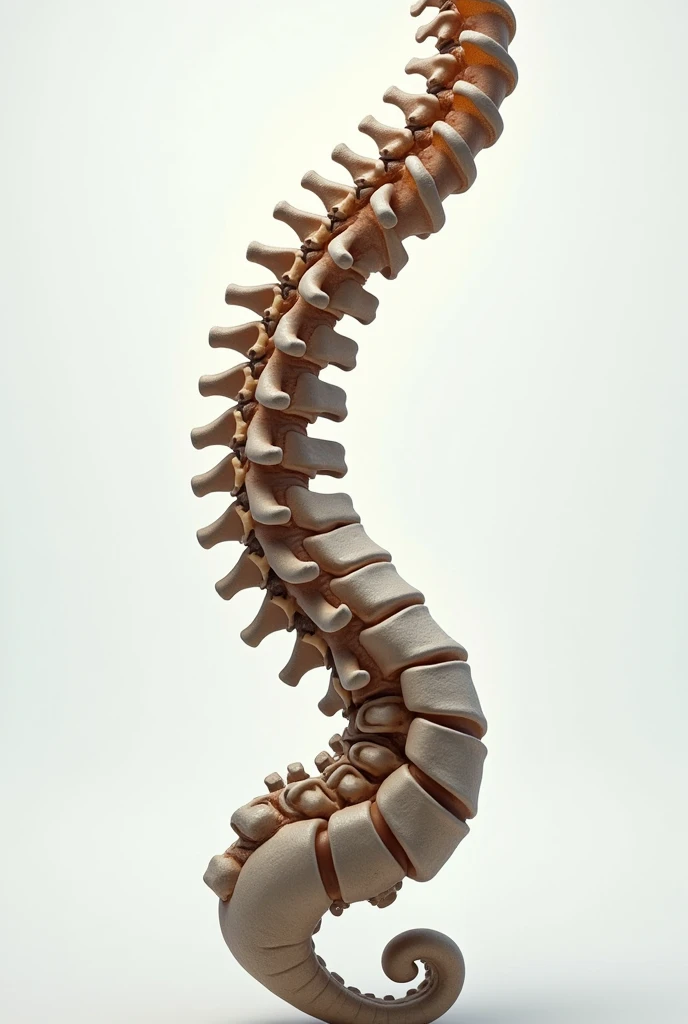 Generates an image of a scoliosis with a right dorsal concavity and a left lumbar concavity