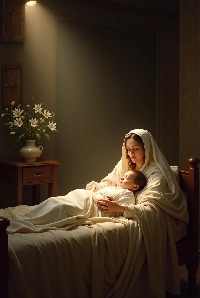 The birth of Mary, mother of Jesus