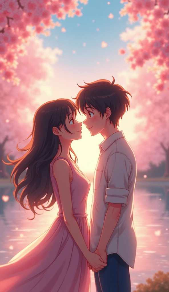 Romantic anime video