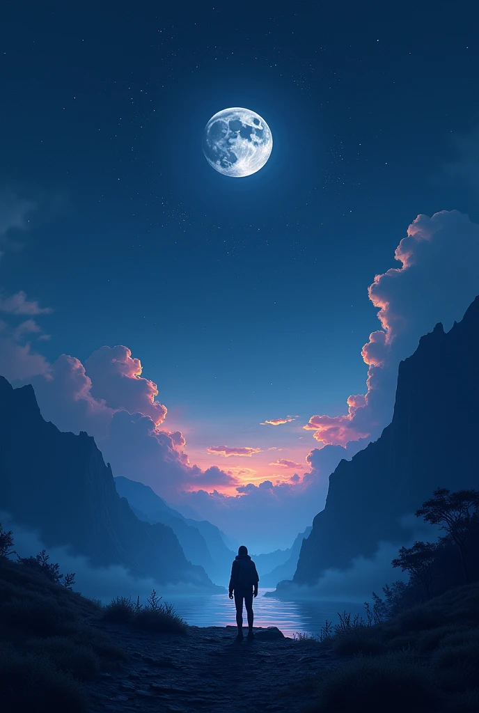 Make a beautiful night picture