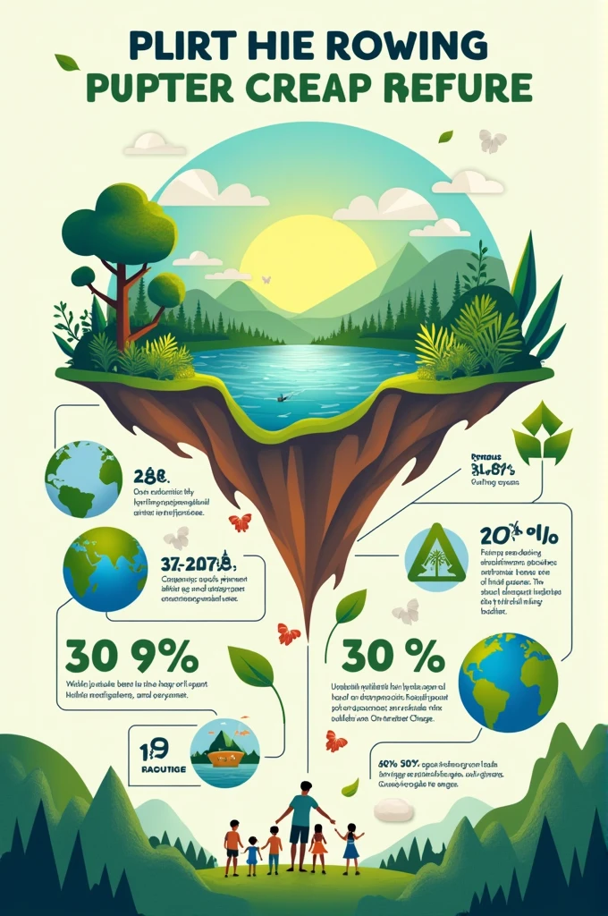 infographic about saving the environment