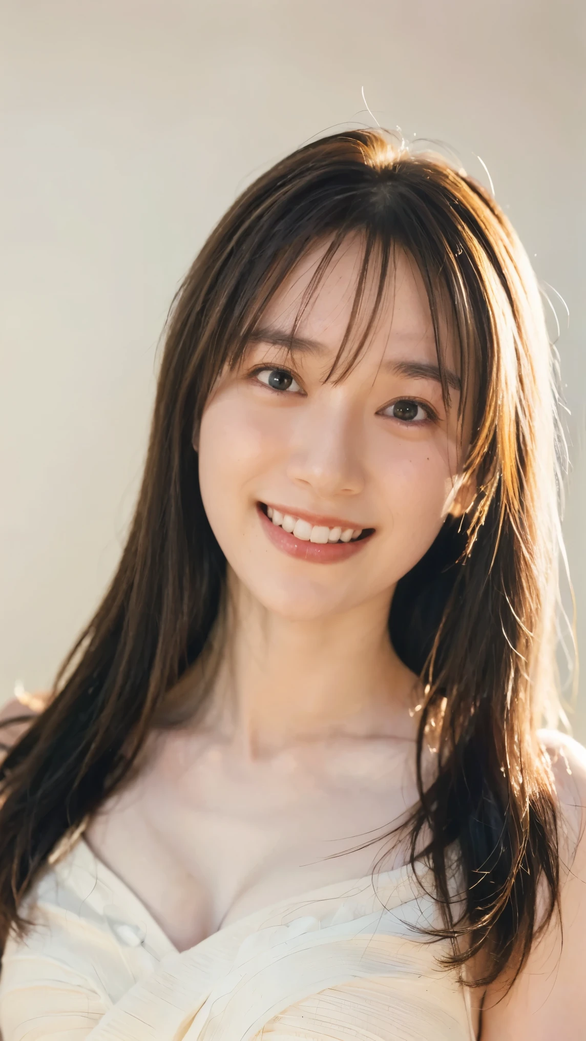 Memory correction:2.55, Everything is modern:1.66, Beautiful Japanese woman photo, (((smile))), 20-year-old, Oil for straight, one-length hair＆Hair balm:1.55, (photo Realistic:1.4), (hyper Realistic:1.4), (Realistic:1.3), (Smoother lighting:1.05), (Improving the quality of cinema lighting:0.9), 32K, 1 person,20-year-oldの, Realistic lighting, Backlight, The light shines on your face, Ray Tracing, (Bright light:1.2), (Improvement of quality:1.4), (Highest quality Realistic textured skin:1.4), fine grain, Detailed face,(smile:0), (Emphasis on face close-up:1.3), (Enhances the beauty of skin texture:1.1),((Extremely precise and accurate anatomy:1.0)), (Enhances the beauty of skin texture:1.1), Clean and glowing skin, mesh, thin:1.2, (Realistic:1.3), Realisticなライティング, (Smoother lighting:1.05), 32K, One Japanese woman, fine grain, Detailed face, (Film Grain:1.1),(Accentuates body lines:1.1), High resolution, Natural look, Kind eyes, Improves hair quality, Delicate light and shadow, Transparent muscles, Graceful pose, Beautiful Eyes, Sharp details, Soft light reflection, Beautiful contours, Delicate skin tone, Fine hair texture,Cute Japanese Women Photos,