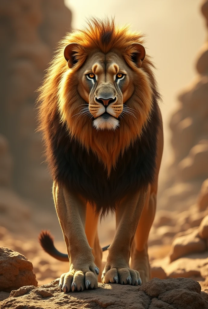 Lion have a great body
