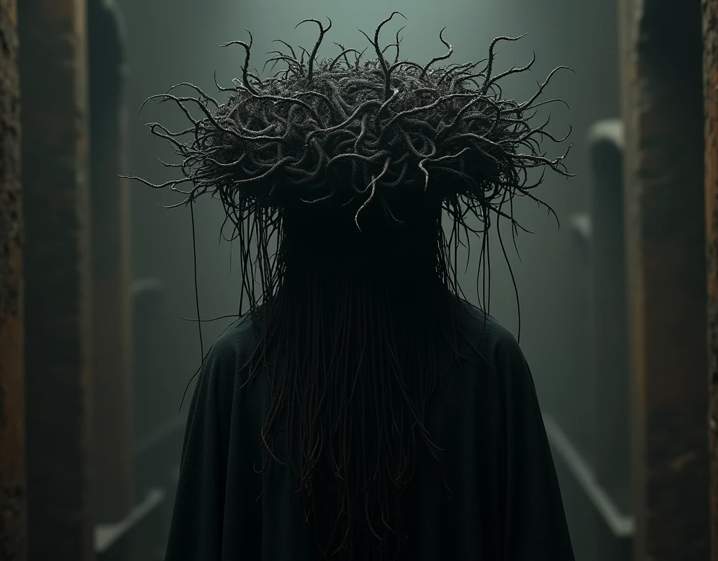 A hat made of human hair