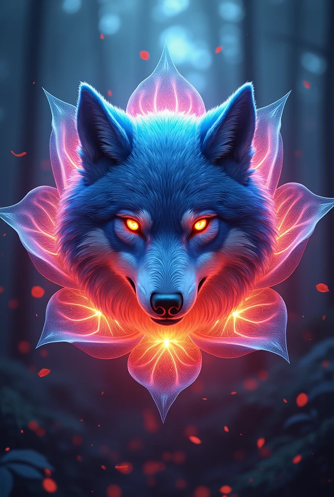 wolf head, lotto flower