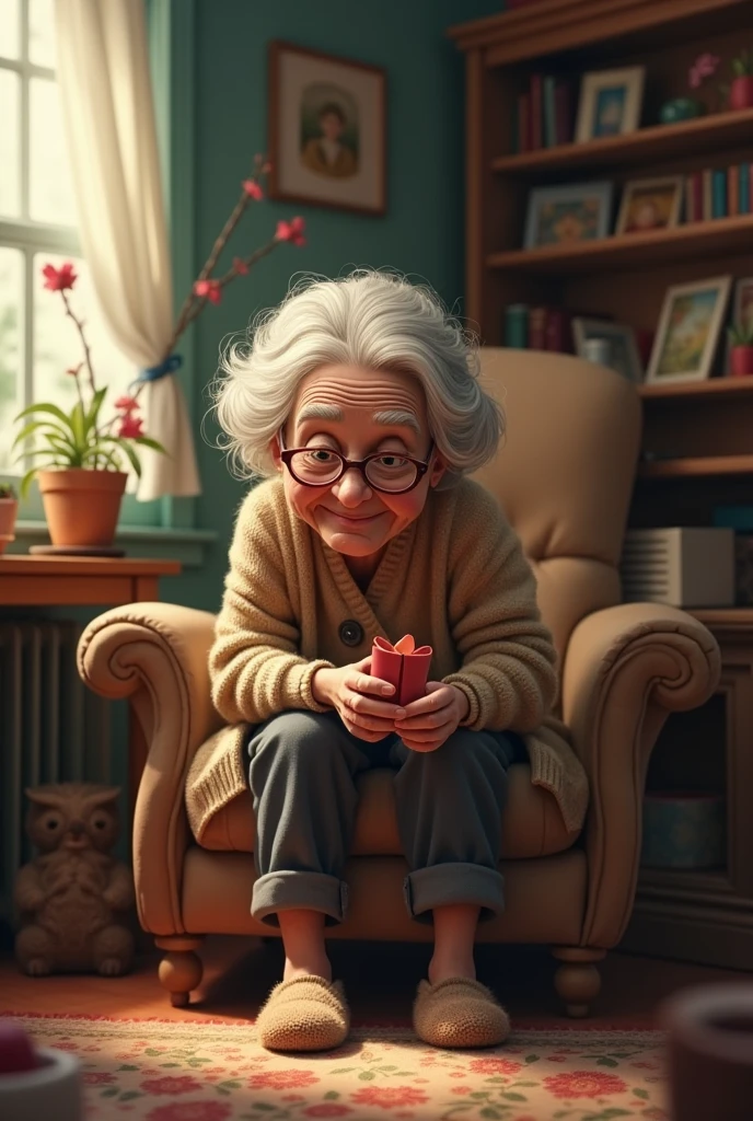Grandma se sit here to thief 