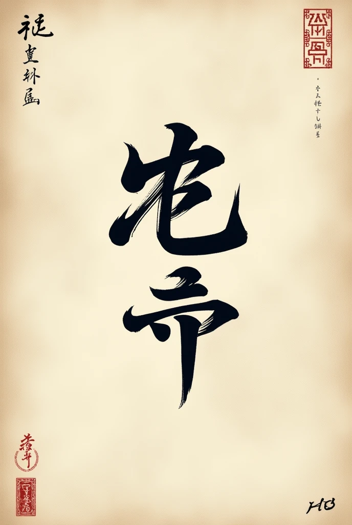 A small logo with the word Game hub in an old Japanese style