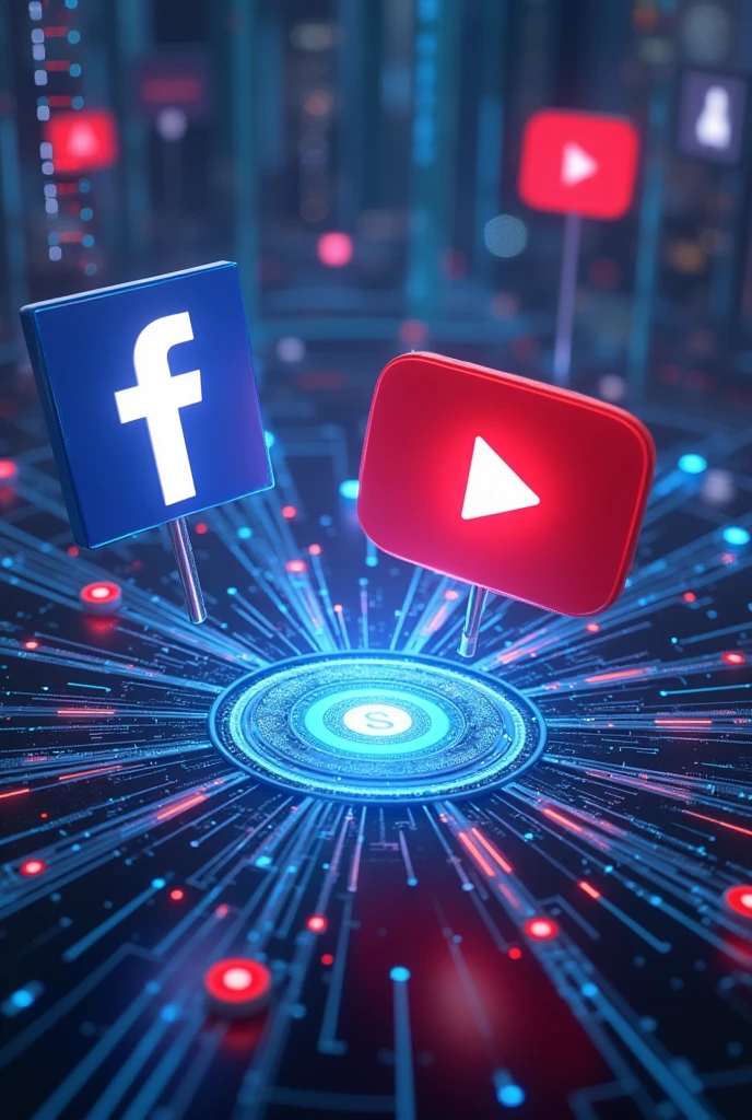 Facebook And YouTube  