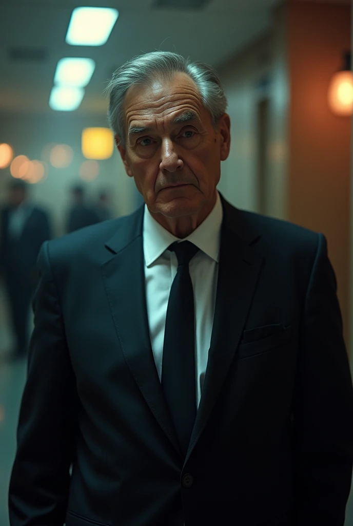 50 years old man work as high school boss of all principal that is ambitious and strict to staff and students. At the same time he always want to have sex with the female teachers and principals. His cloth during prom night