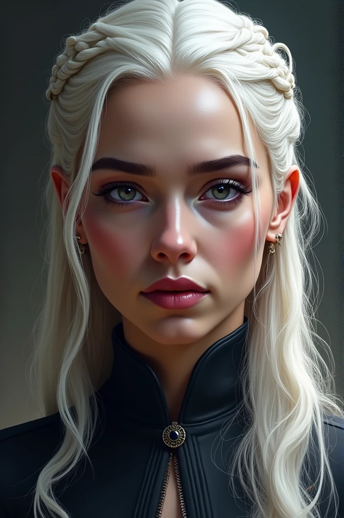Portrait digital drawing of Daenerys Targaryen