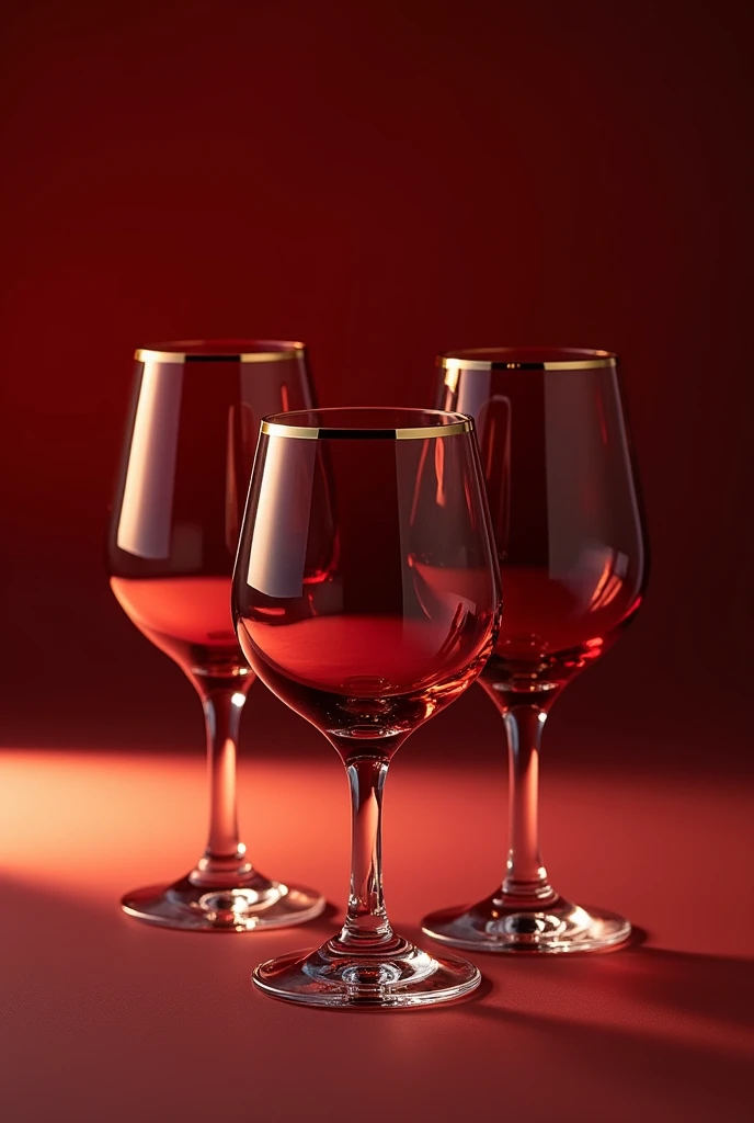 The most beautiful marsala colored glasses