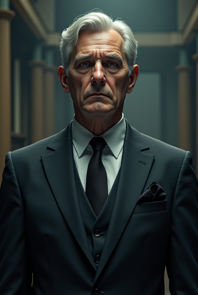 50 years old man, owner of the highschool and very pervert to female teachers and principal