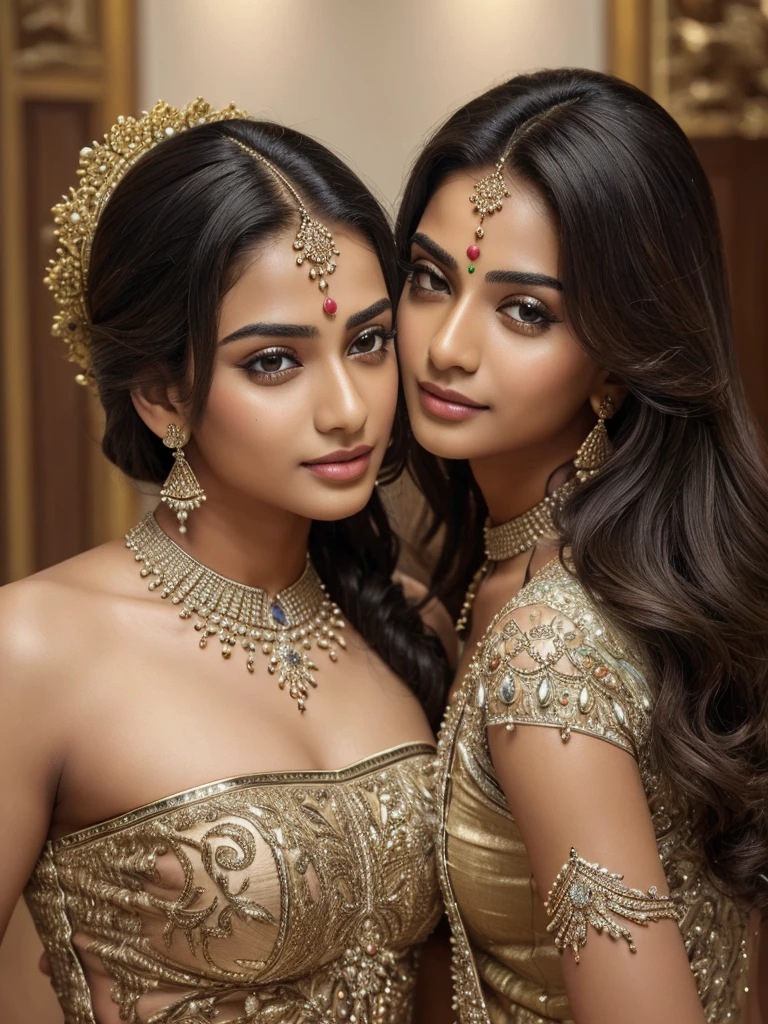 (masterpiece, high quality, best quality:1.3),
India gay couples a cell phone,
extremely detailed, extremely intricate, fine texture, Extremely high-resolution details, detailed hair, sharp focus 