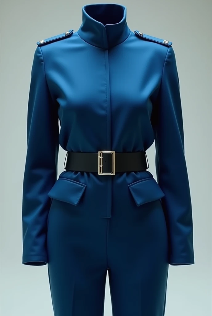 Petrol blue uniform for atheist police