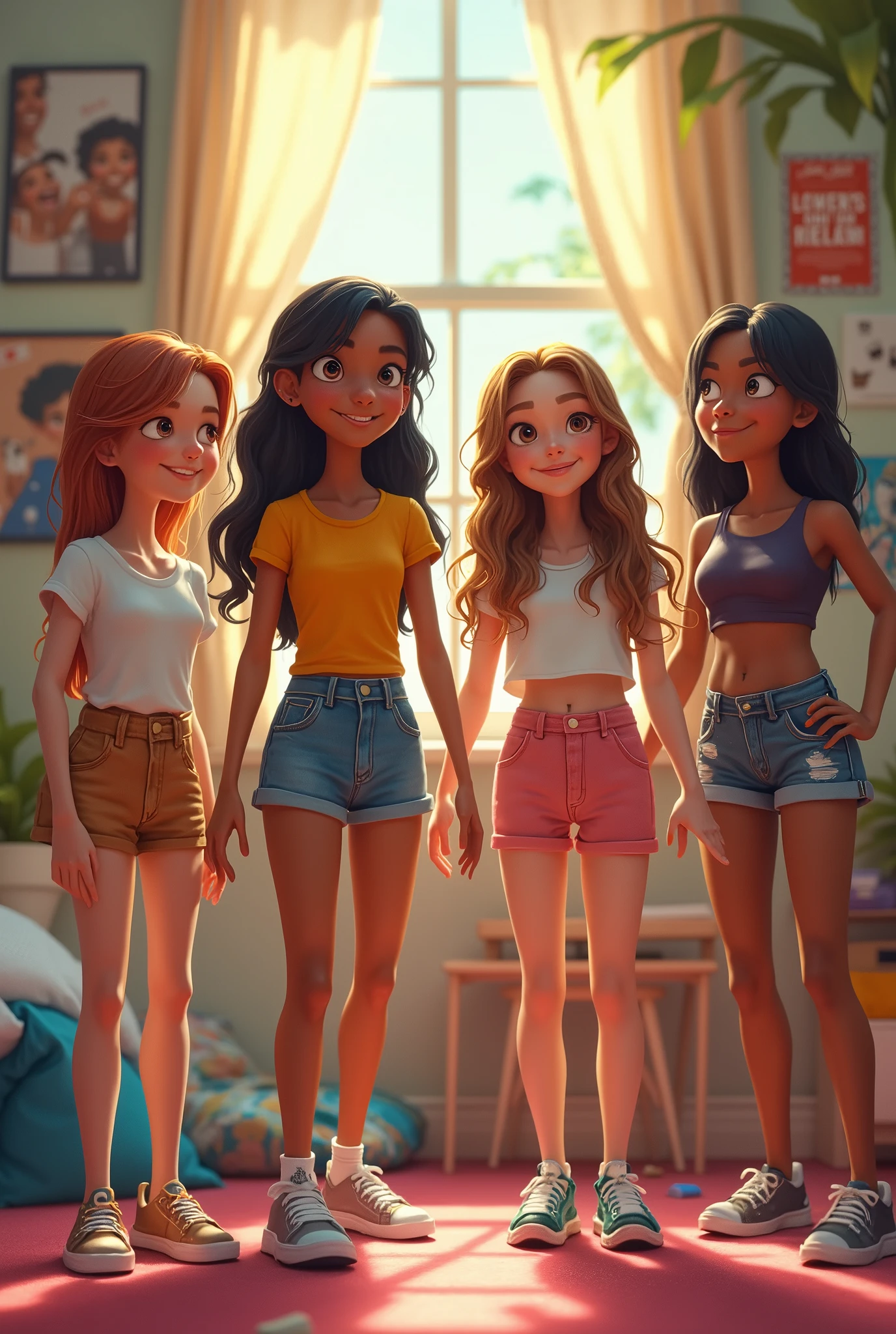 Tween girls