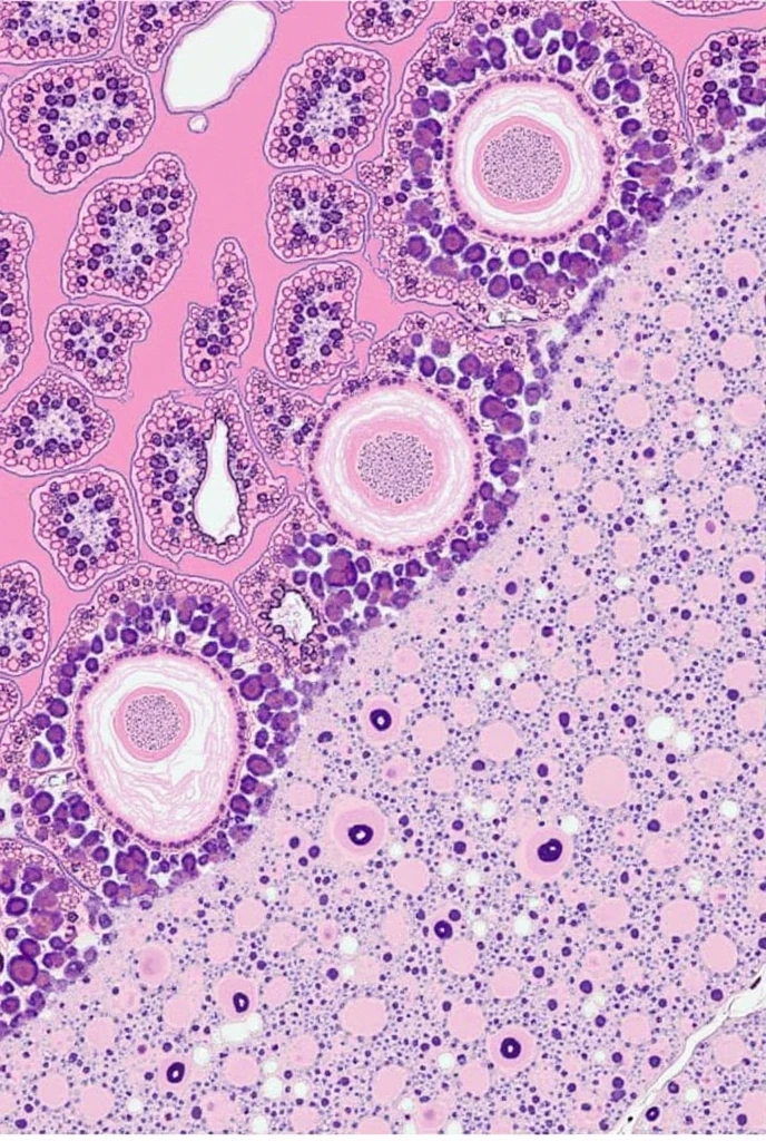 Histopathological section of granulomatosis with polyvasculitis indicating what is observed in it
