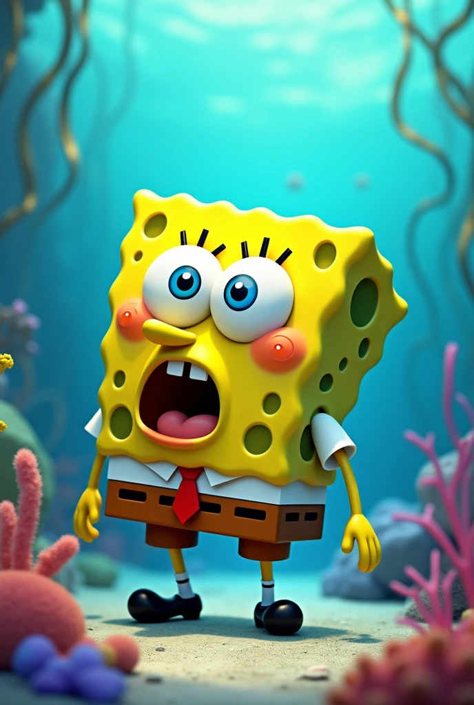 Spongebob confused HD 4K