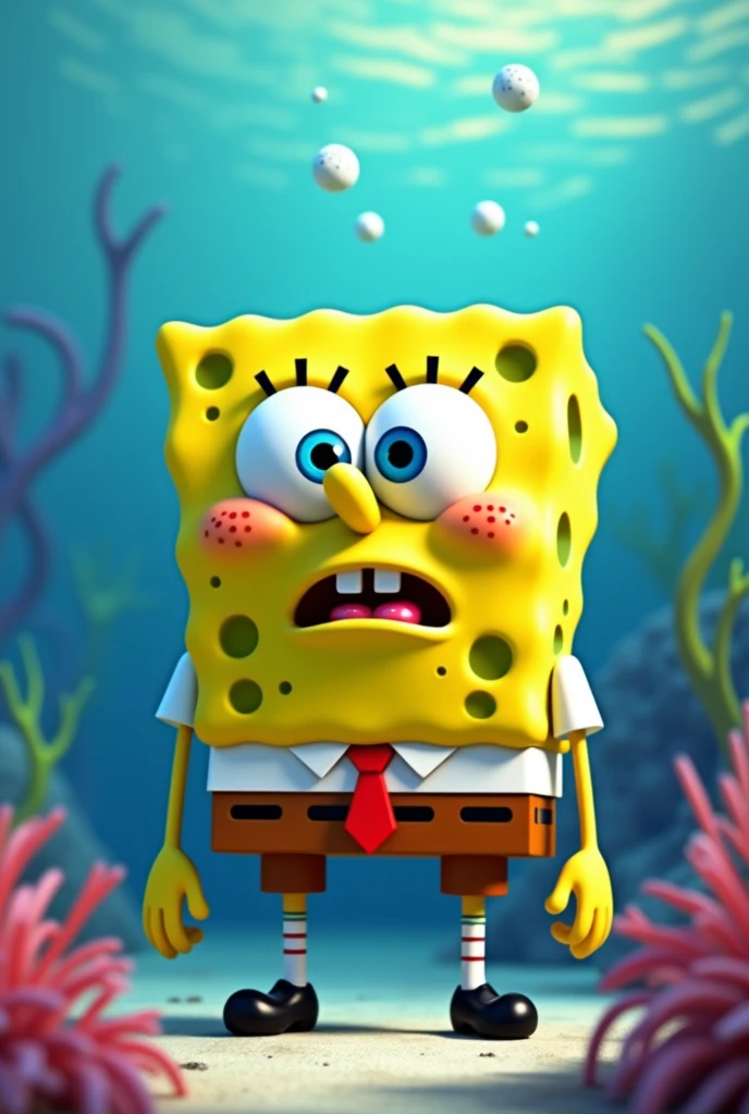 Spongebob confused HD 4K