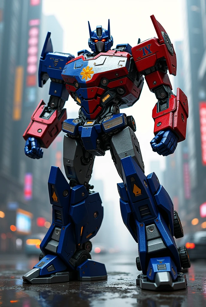 Philippines flag as a transformer