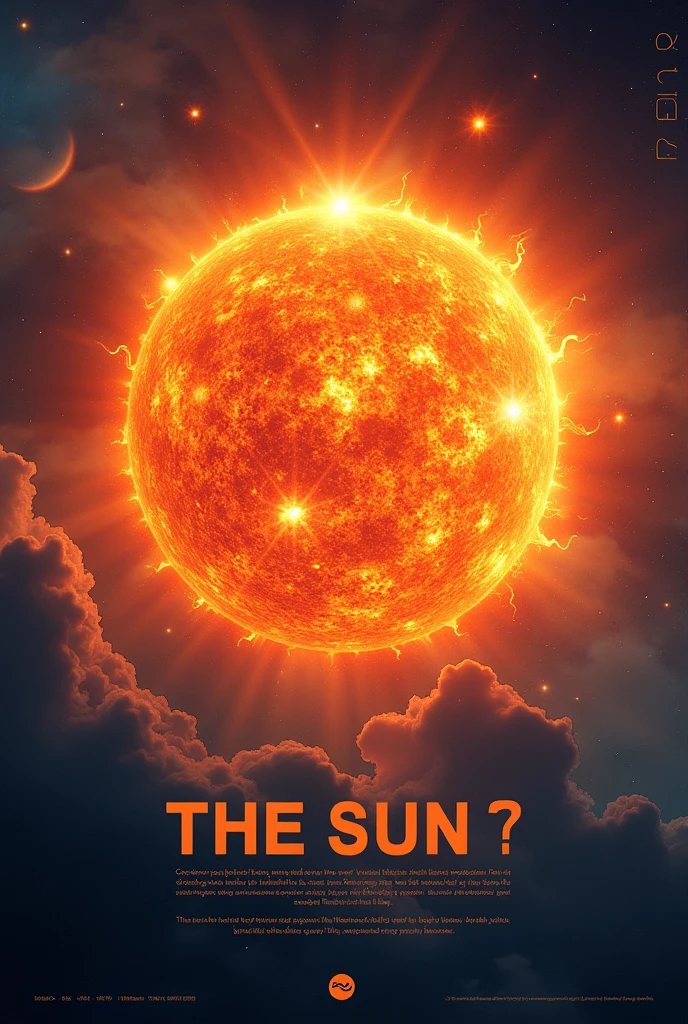Sun fact poster for instagram