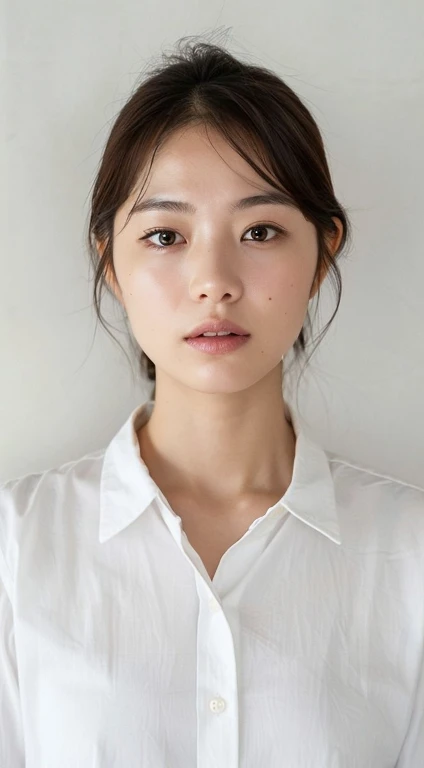 (best quality), photo realistic, 8k, Masterpiece, Portrait: 1.3, photo realistic, hyper realistic, Sharp Focus, looking at viewer, light on face, real texture skin, detailed eyes, detailed face,(Keep your hairstyle the same), cinematic lighting, 8k, UHD, retina, Same color for both eyes, masterpiece, accurate, anatomically correct, textured skin, 2 Korean woman