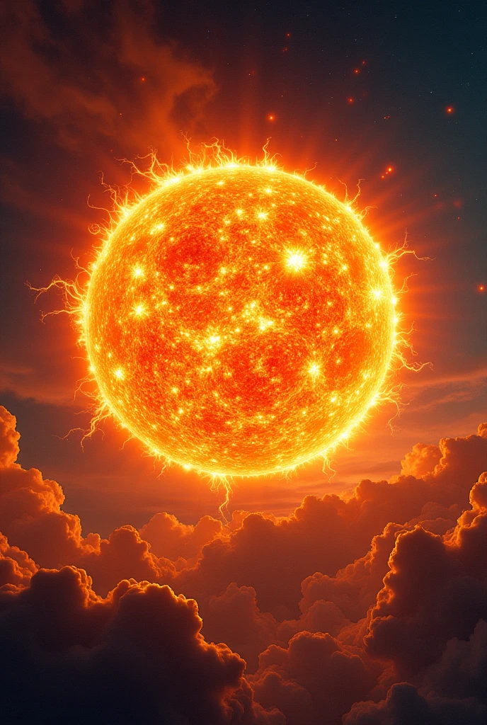 Sun fact poster for instagram