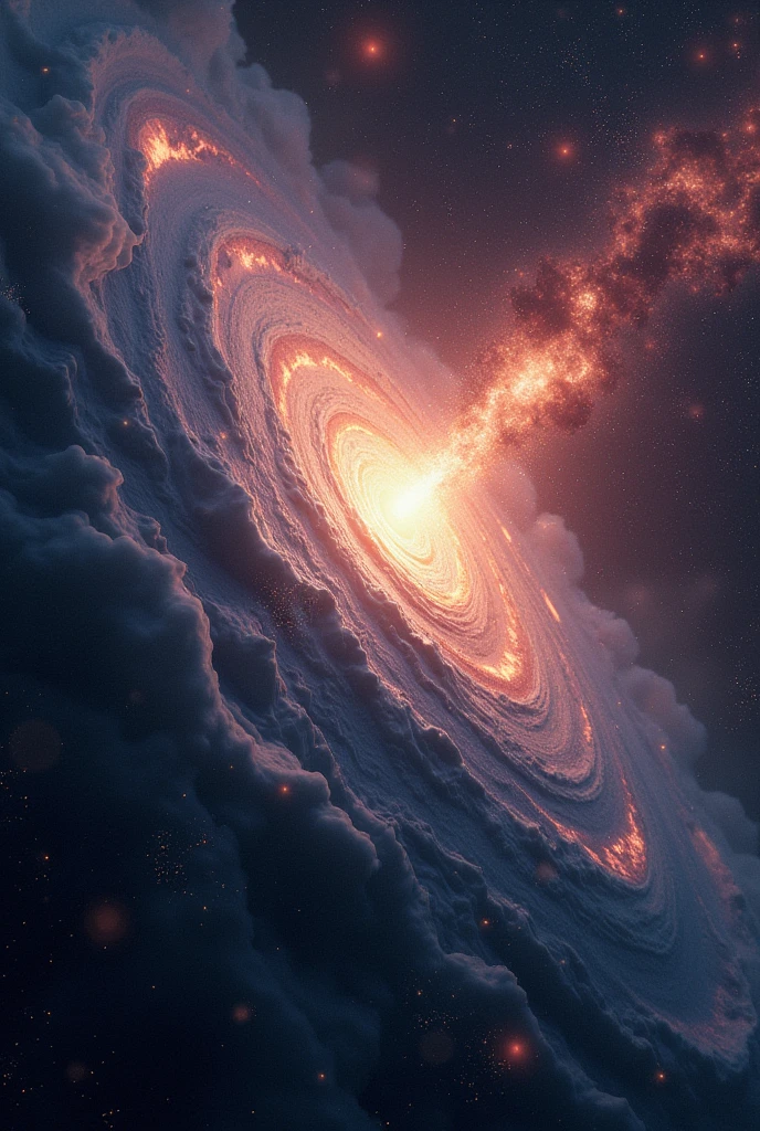 The universe was a chaotic mix of high-energy particles and radiation, where the distinct nature of gravity had not yet separated from the other fundamental forces.