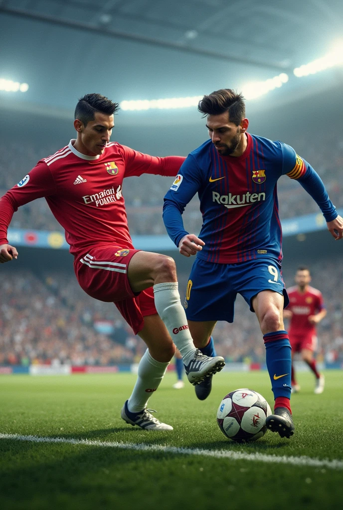 ronaldo and messi
