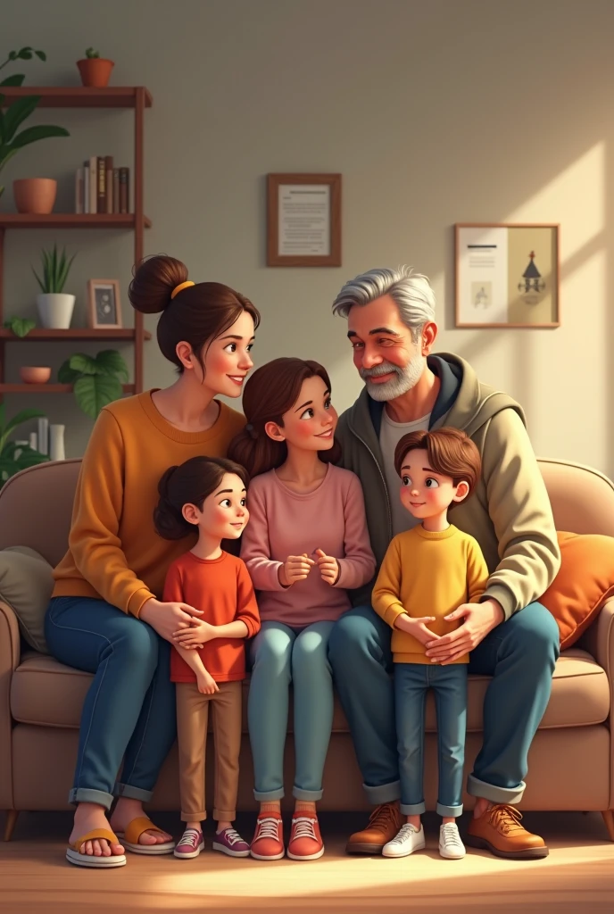 1 smart 1 boy,  girl , 19 yrs girl ,16 yrs girl

Join family
They have 2 set parents their age is 50