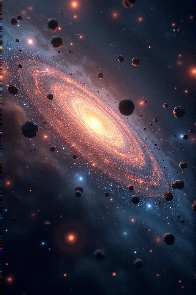 The universe was a chaotic mix of high-energy particles and radiation, where the distinct nature of gravity had not yet separated from the other fundamental forces.