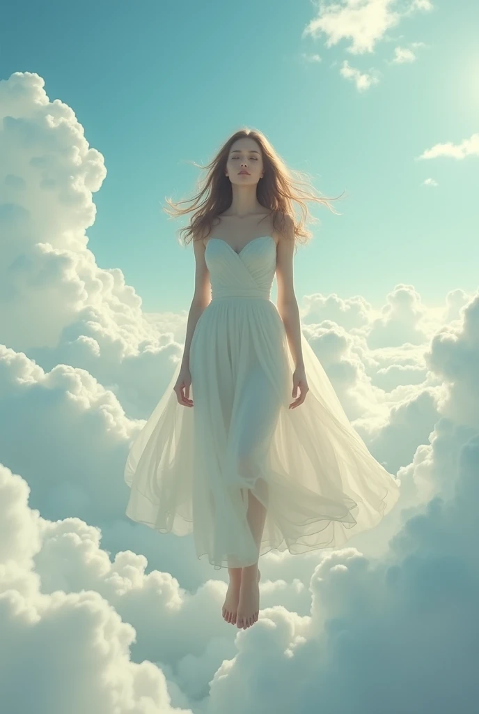 SKY WITH like real GIRL