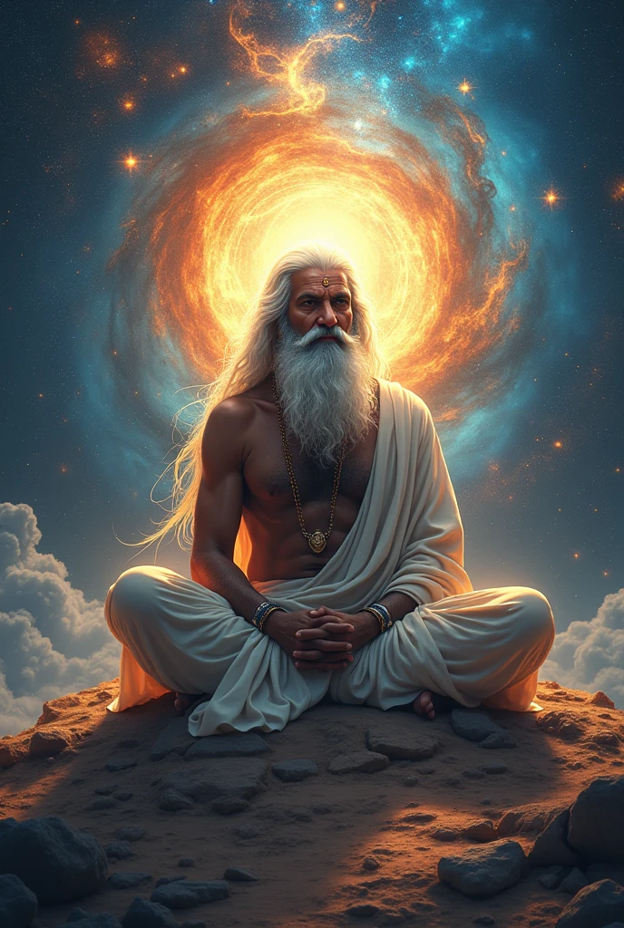 bhaghwan valmiki in cosmic
background