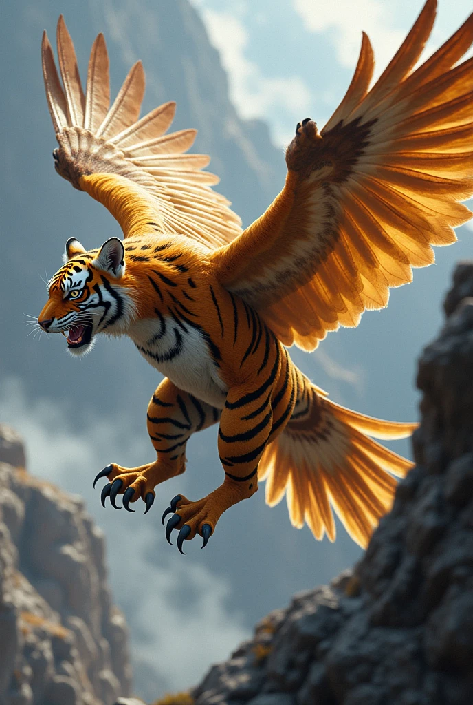 Tiger +eagle