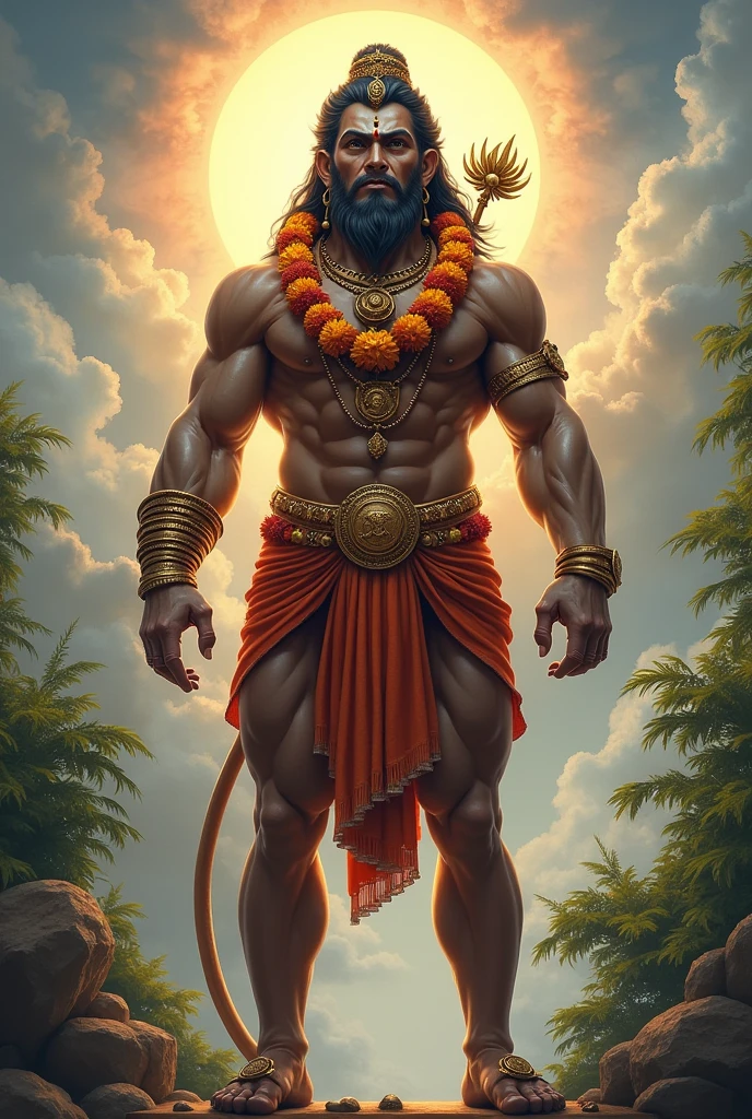 Create lord Hanuman