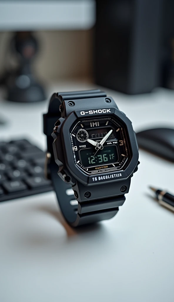 G-Shock on the desk、